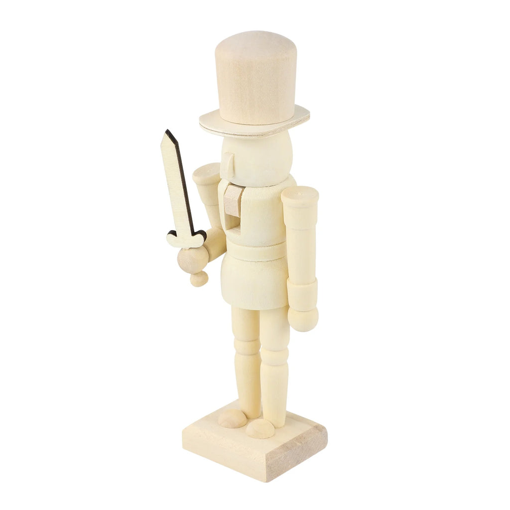 Unfinished Wooden Nutcracker Doll W3818