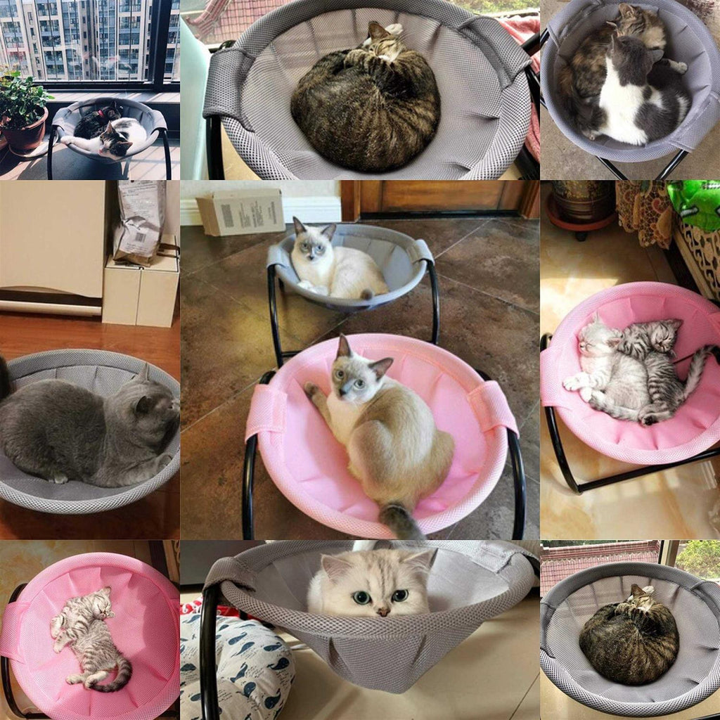 Free-Standing Cat Bed Pet Hammock Bed Detachable Y88782