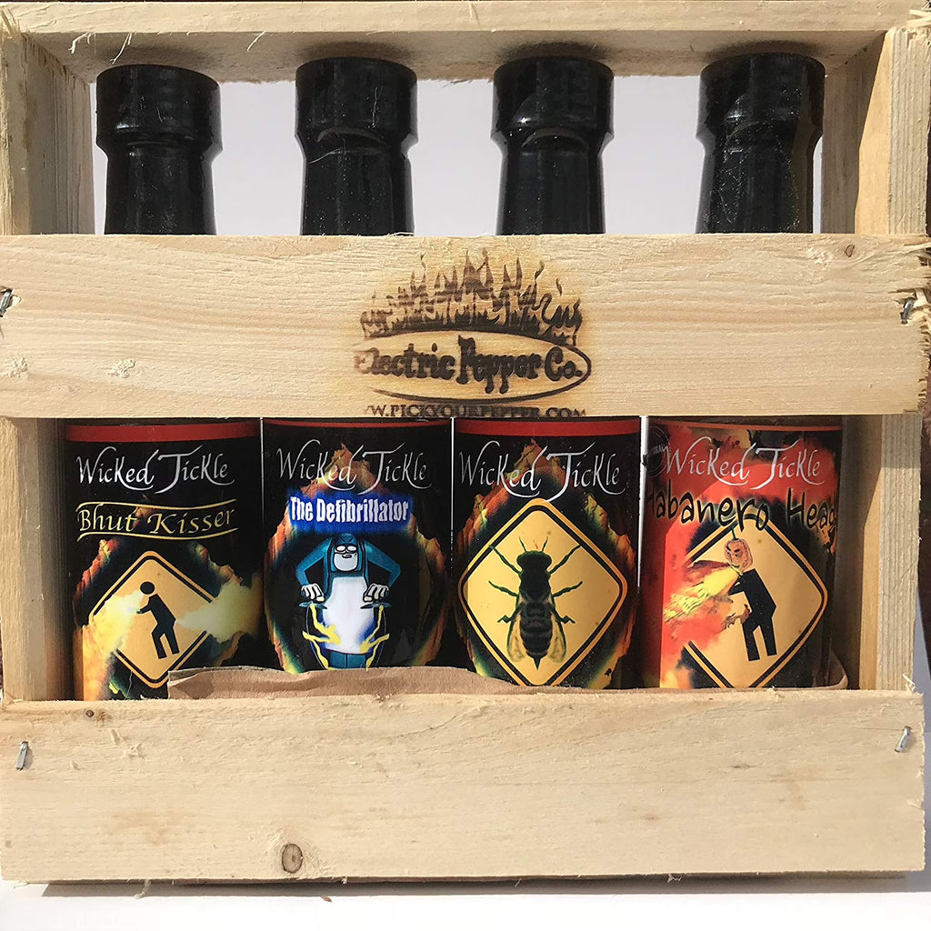 Ghost Pepper and Habanero Hot Sauce 4 Pack P573