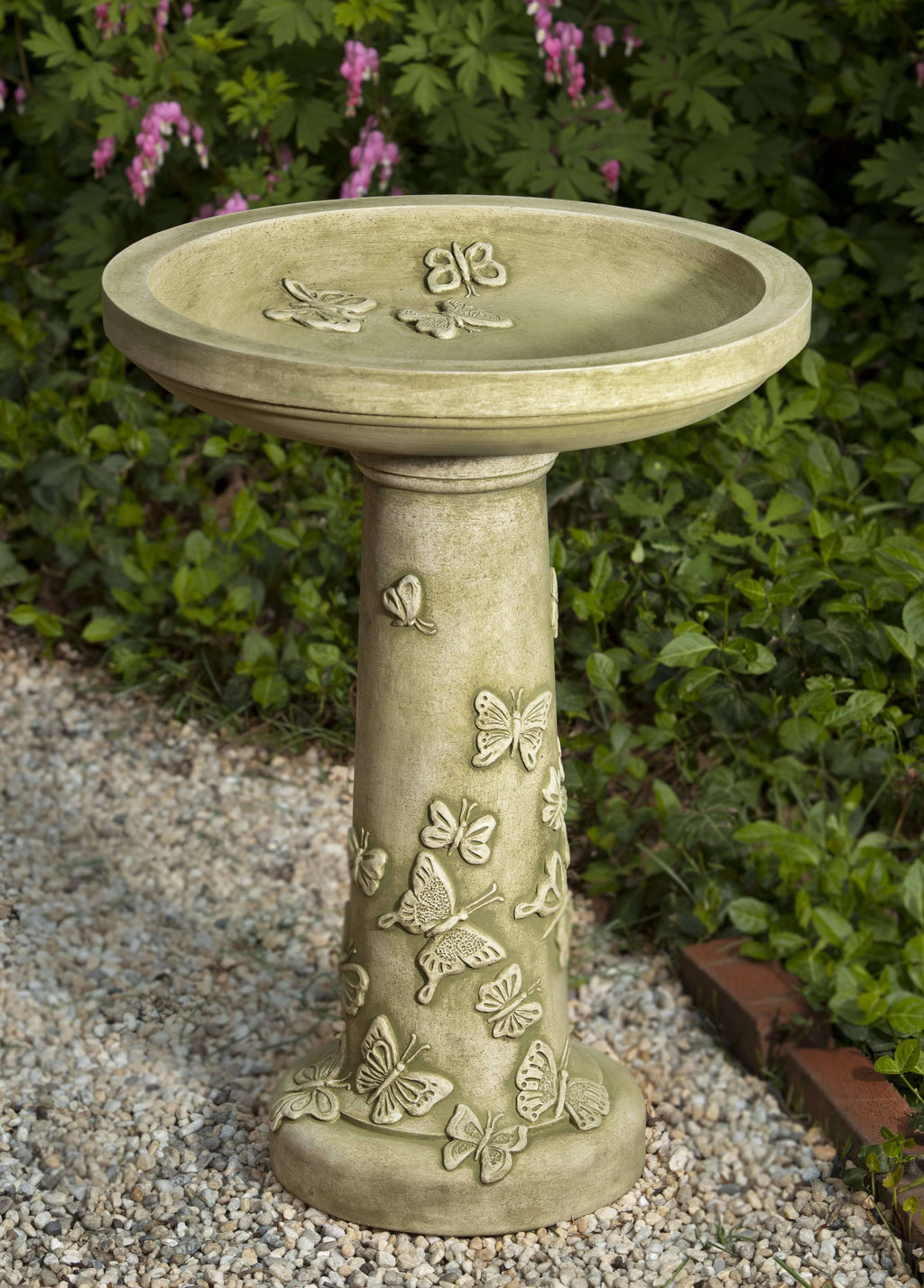 Travertine Birdbath G33842