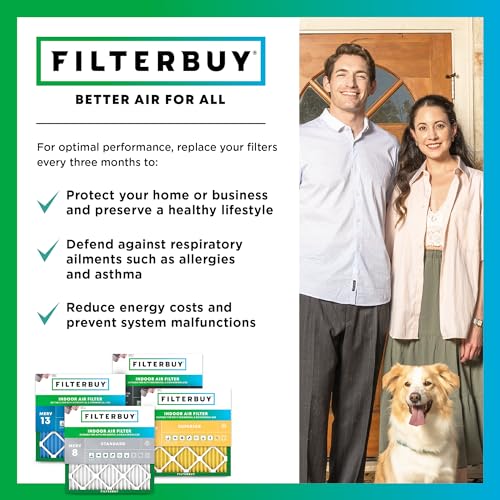 20x25x4 Pleated HVAC Air Filter 2-Pack M6348