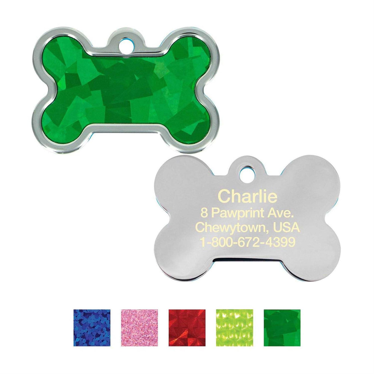Personalized Dog ID Tag O166