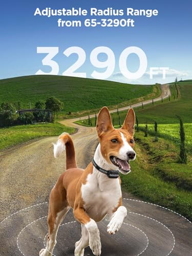 Wireless GPS Dog Fence Collar with 3 Correction Mode L484689