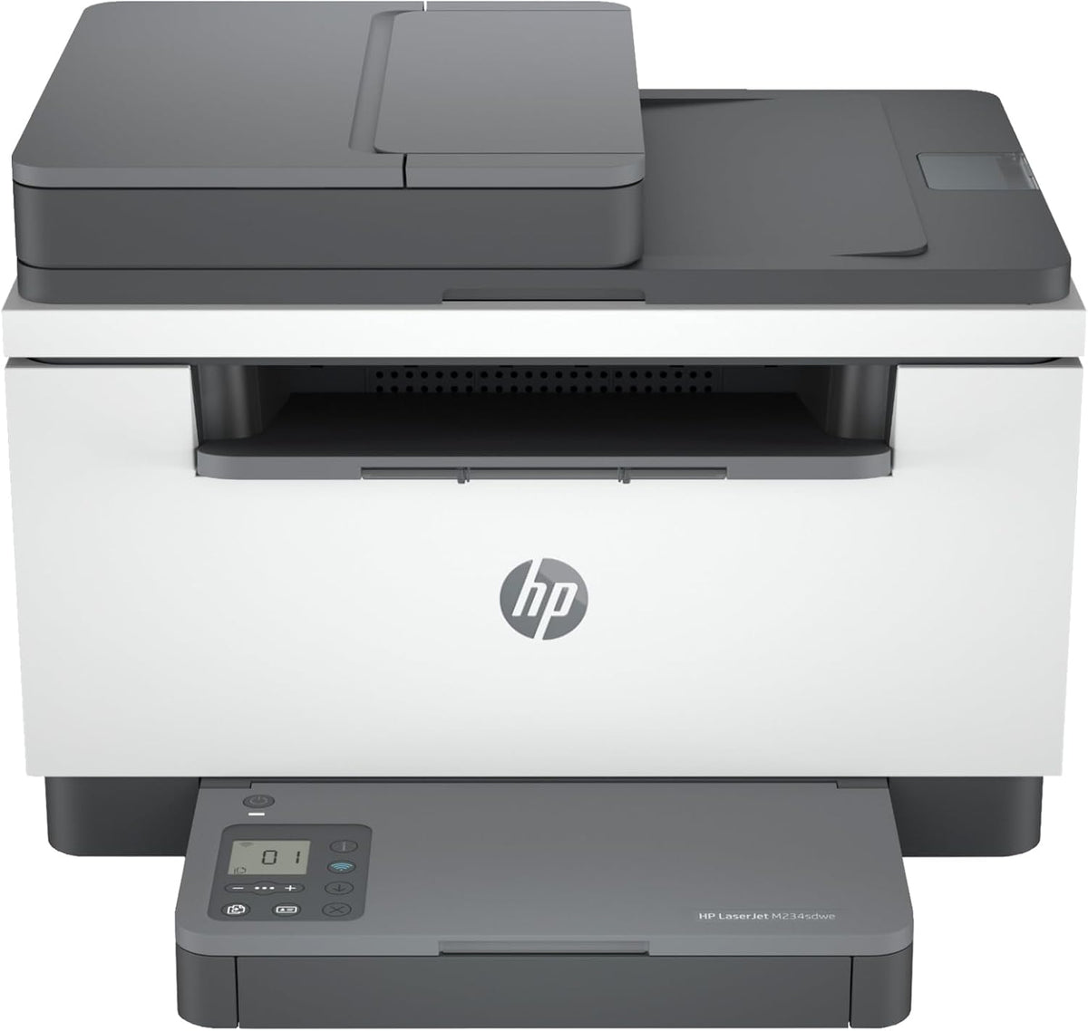 Wireless Black and White All-in-One Printer with built-in Ethernet & 2-sided printing Q840