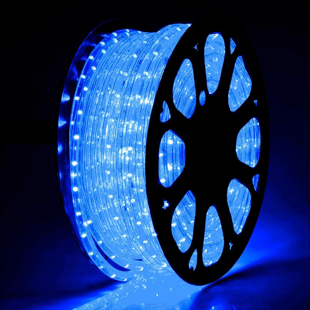 150Ft Blue Waterproof Rope Light F2062