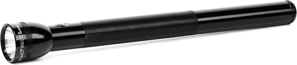 Black 6-Cell D Flashlight L9357