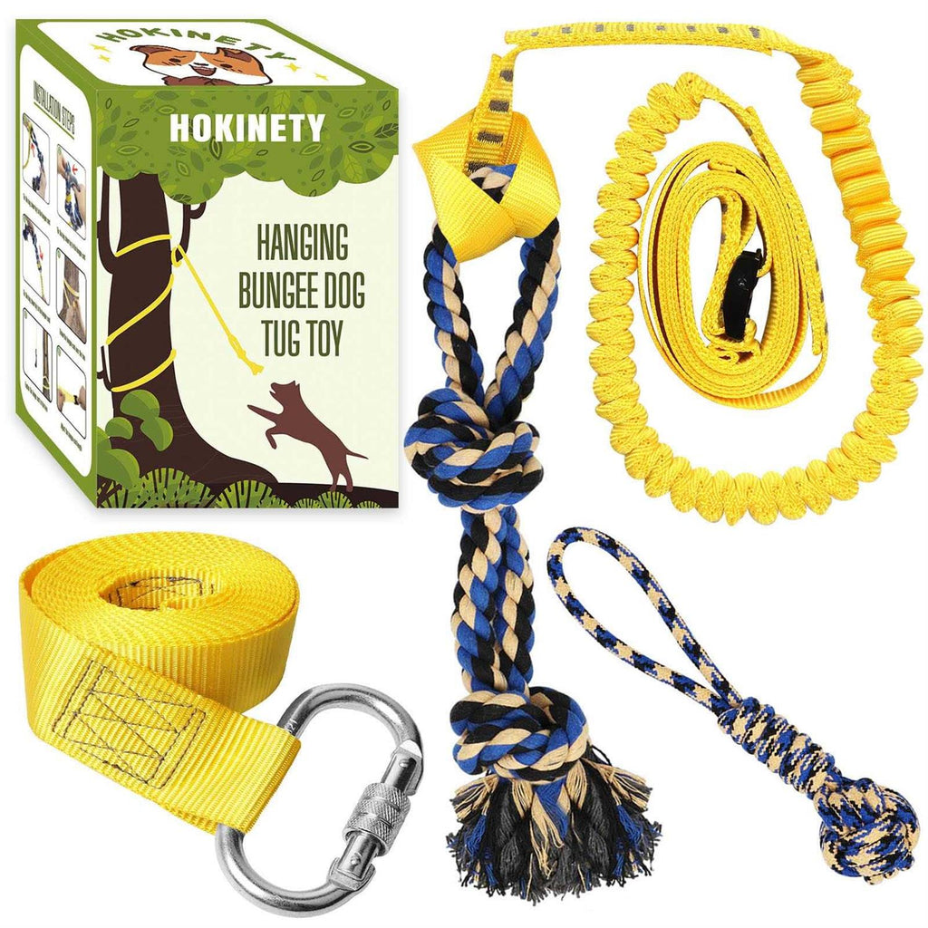 Dog Hanging Bungee Tug Toy Interactive Tether Tug-of-War R380