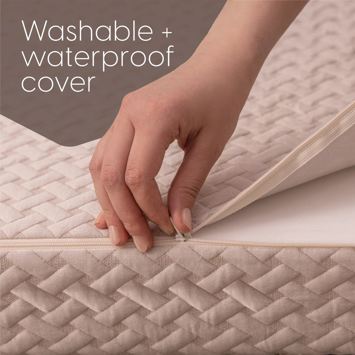 Queen Memory Foam Tri Fold Folding Mattress E242