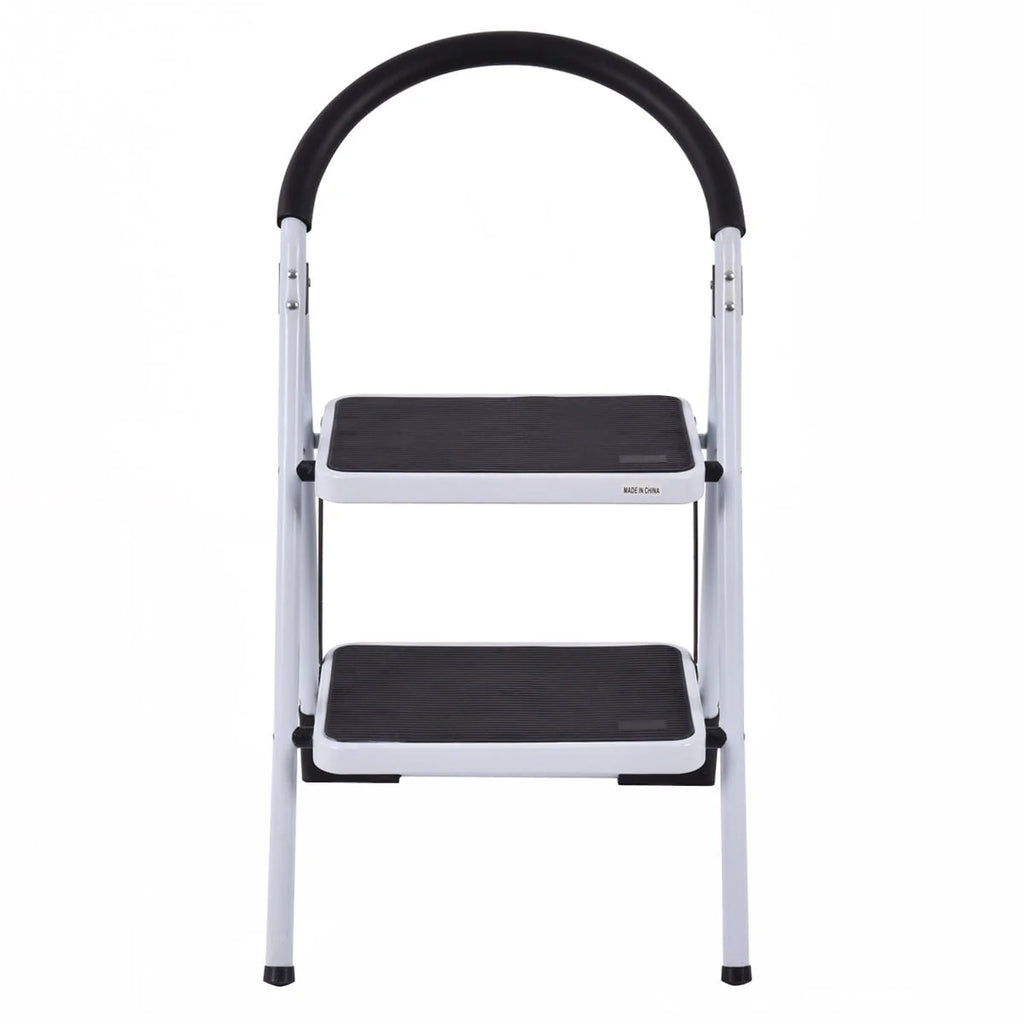 2 Step Folding Ladder Stool 330Lbs Capacity R3426