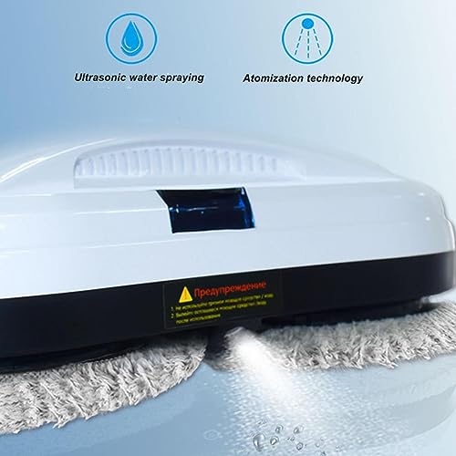 Remote Control Window Cleaning Robot with 8 Cloth, 2800Pa Suction Power J917627