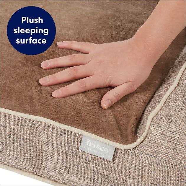 Orthopedic Bolster Dog Bed with Removable Cover L121961