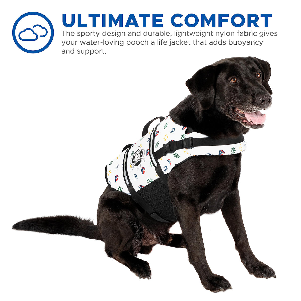 Dog Life Jacket for Swimming and Boating C8406