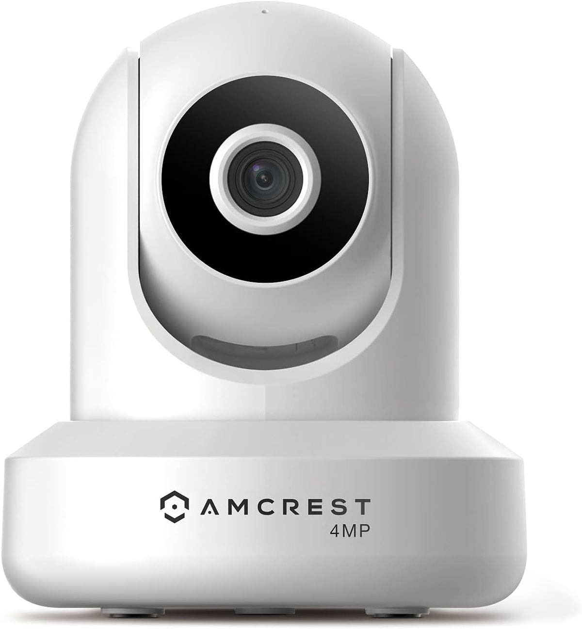 4MP Indoor WiFi Security IP Camera with Pan/Tilt, Two-Way Audio, Night Vision, White, Pack of 2 T45122