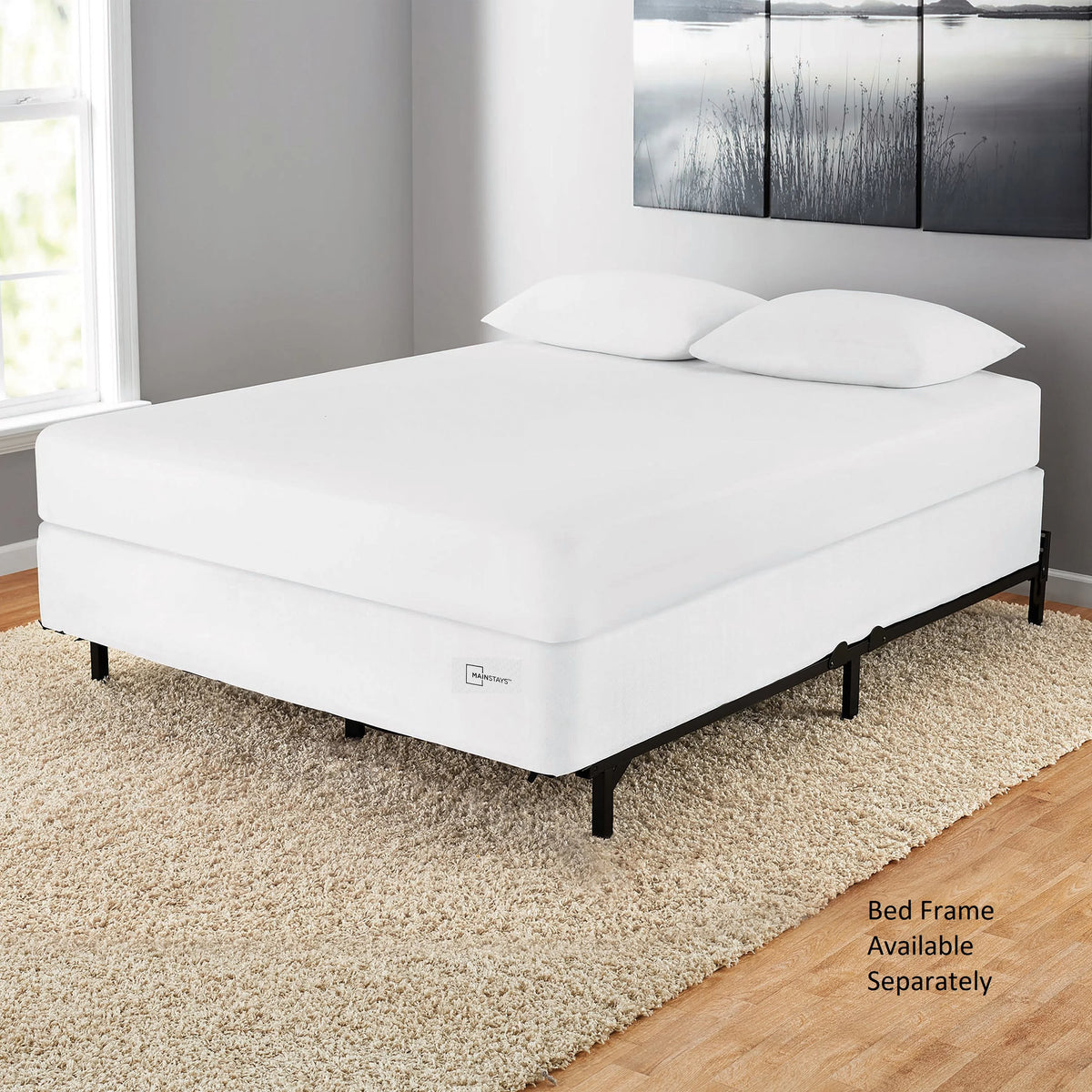 9" Queen High Profile Metal Box Spring U219