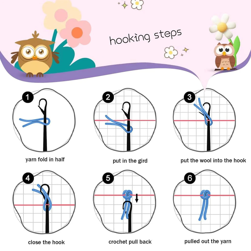 Latch Hook Rug Kit 52x38cm R739591