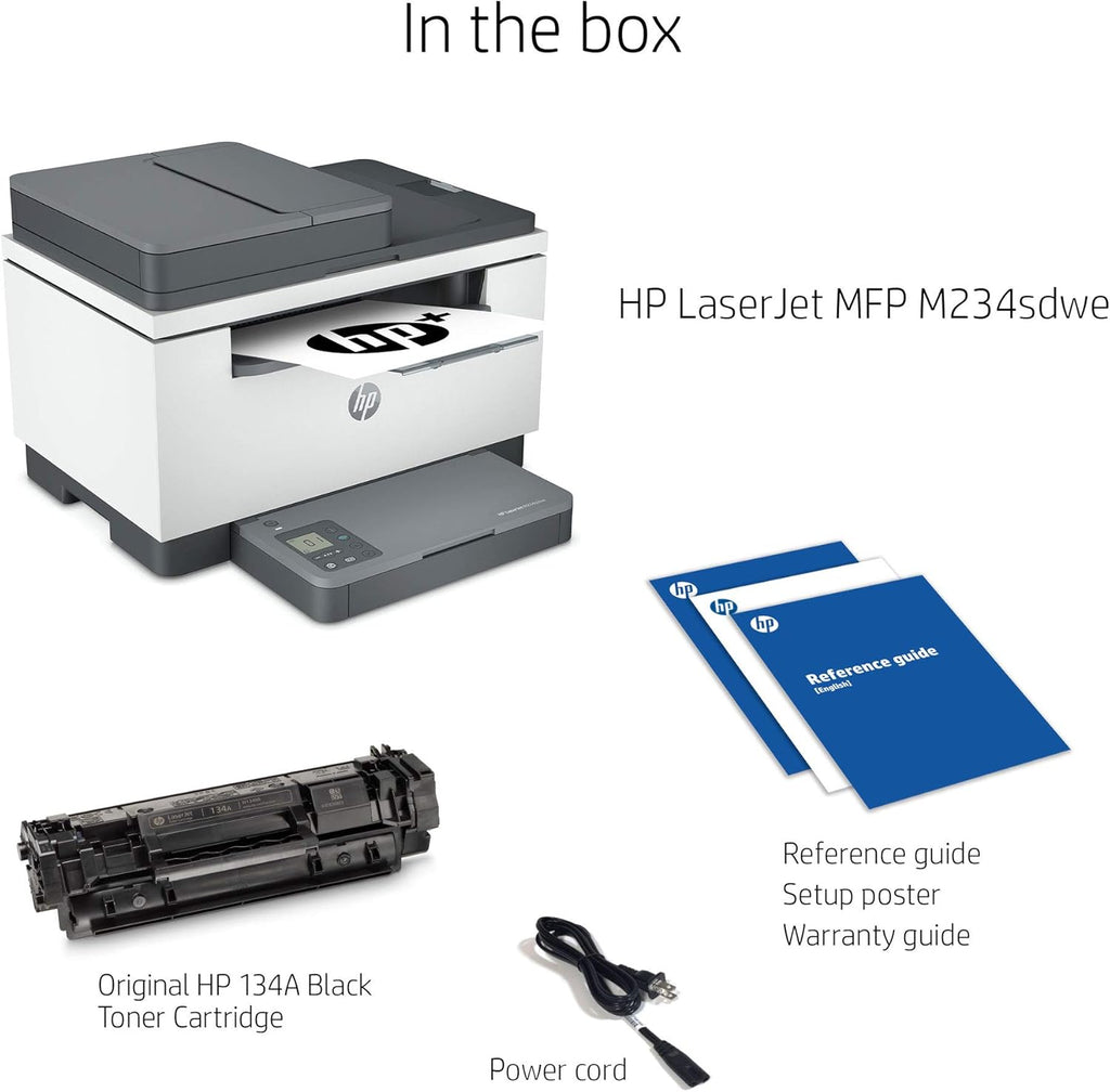 Wireless Black and White All-in-One Printer with built-in Ethernet & 2-sided printing Q840