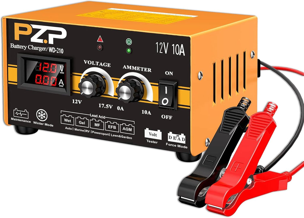 0-10 Amp 12v Automotive Battery Charger X88607