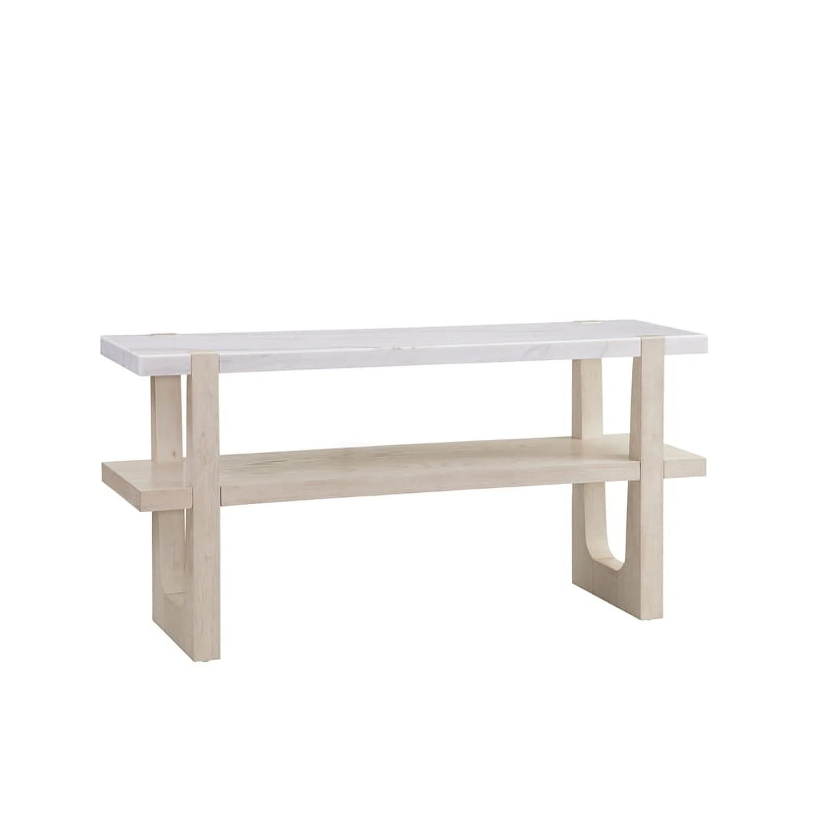 Marble Console Table in Sun-Bleached Ash Brown E905387