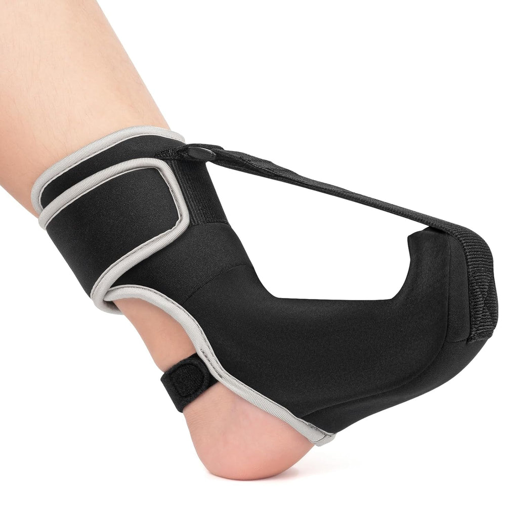 Black Plantar Fasciitis Night Splint Brace (Small) G739