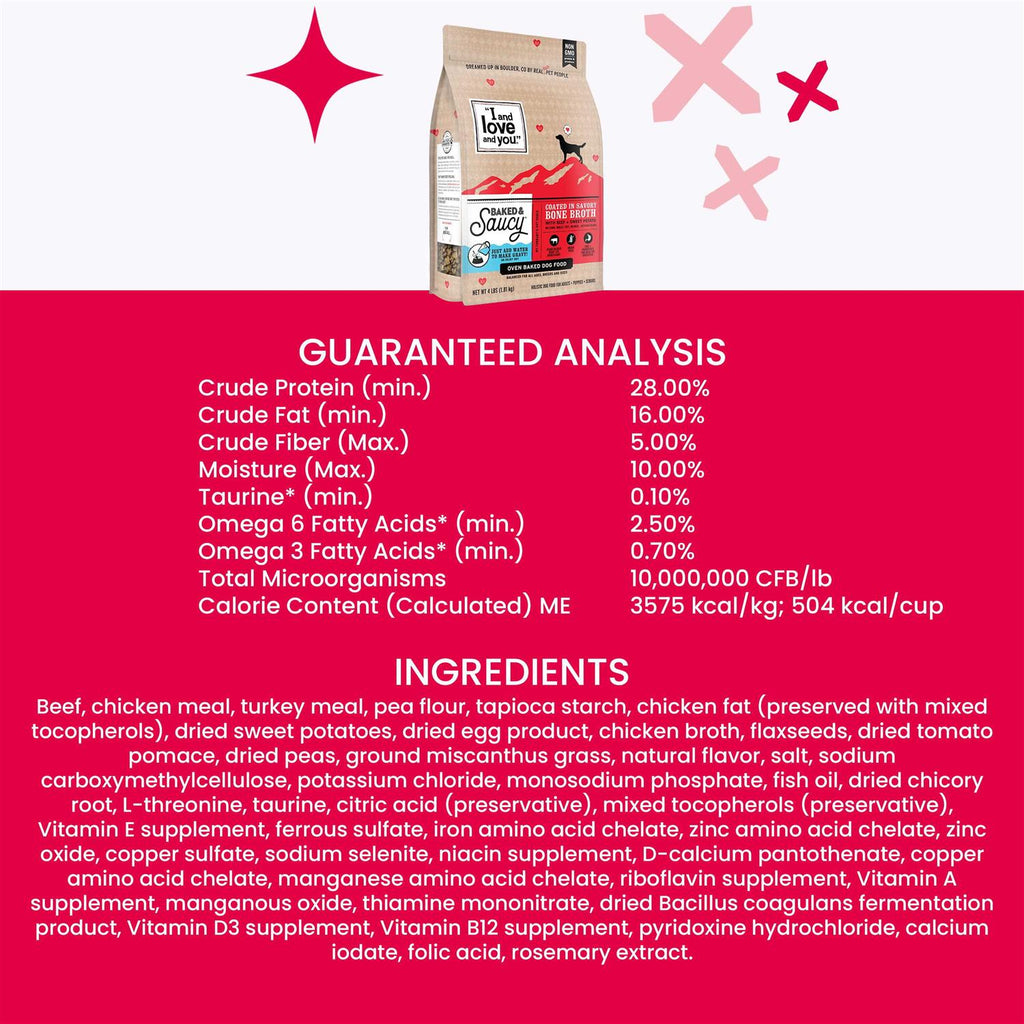Beef & Sweet Potatoes Dry Dog Food L55664