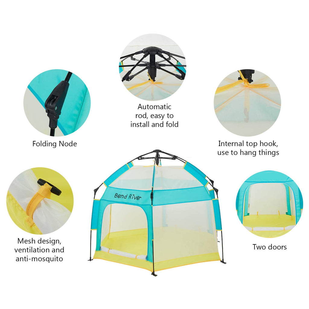 Baby Playpen with Canopy Y677751