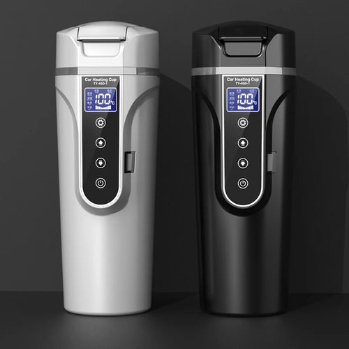 12V 24V Heated Water Cup Electric Kettle LCD Display L150