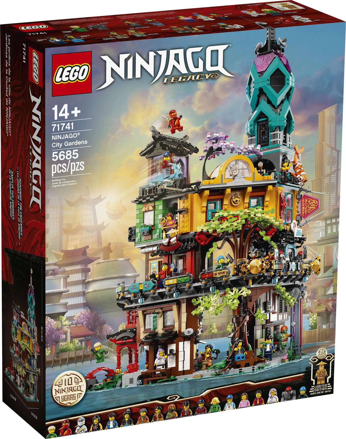 Building Toy with 19 Minifigures 5,685 Pieces Y835