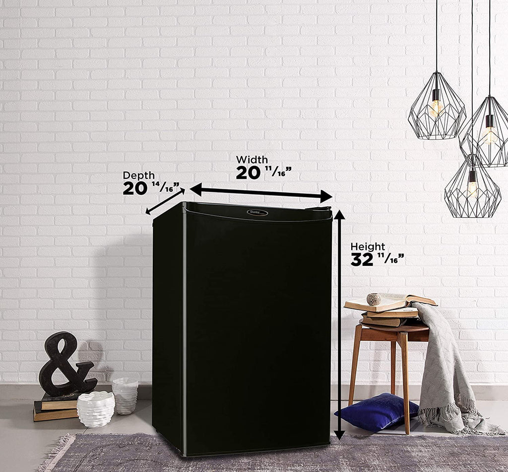 4.4 Cu.Ft. Black Compact Mini Fridge H690776