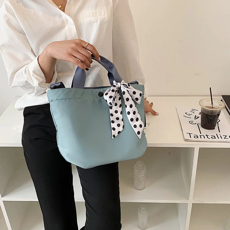 Silk Scarf Shoulder Bag Z72868