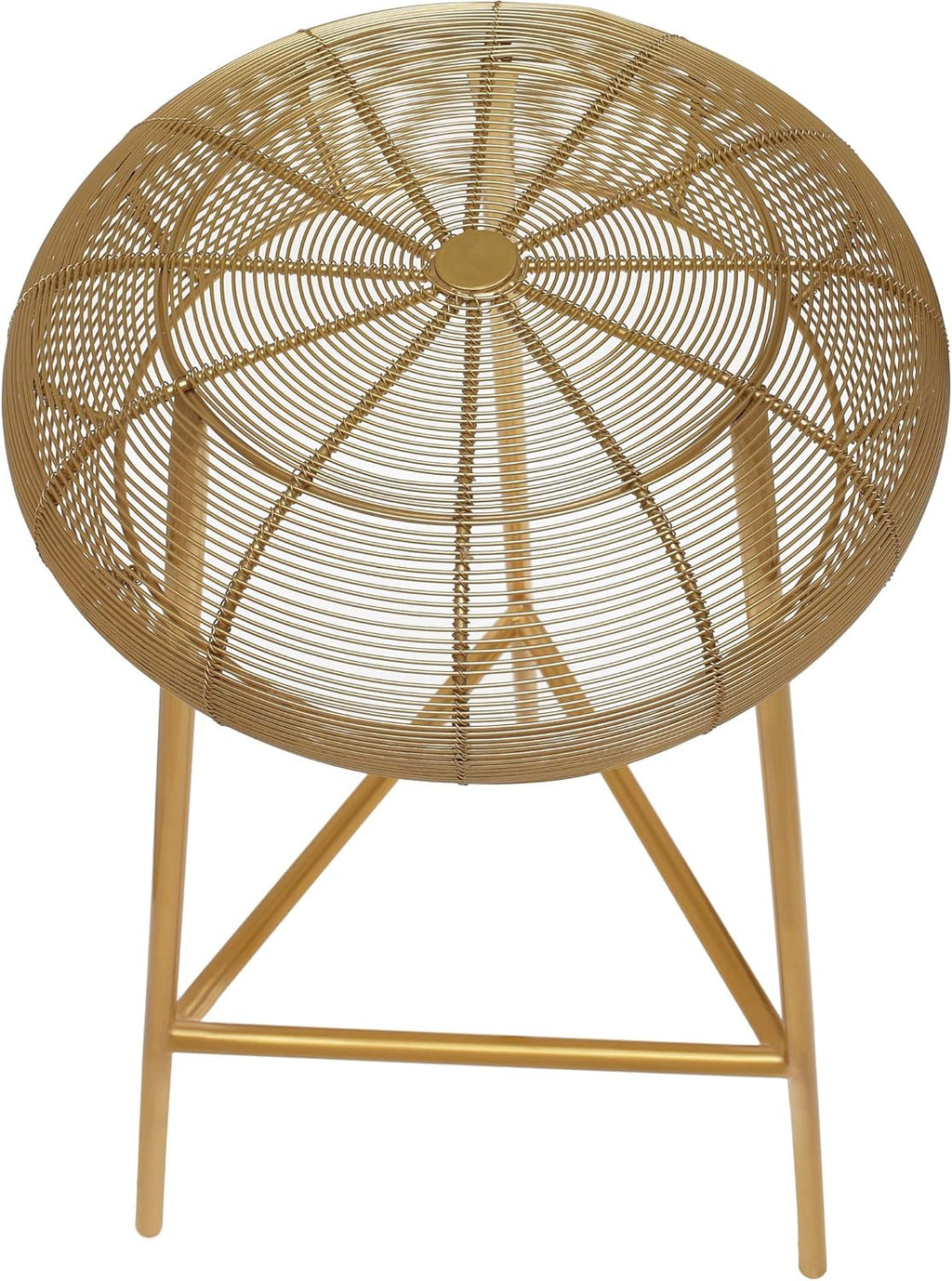Gold Metal Bar Height Stool A1321