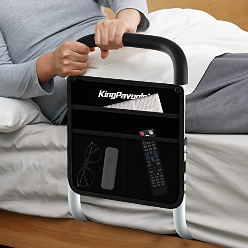 Bed Side Assist Handle Bar Safety Rail with Storage Bag and Fixing Strap S57314