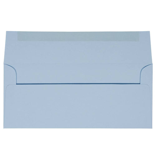 #10 Business Envelopes, 4 1/8 x 9 1/2, Baby Blue, 500/Box P911228