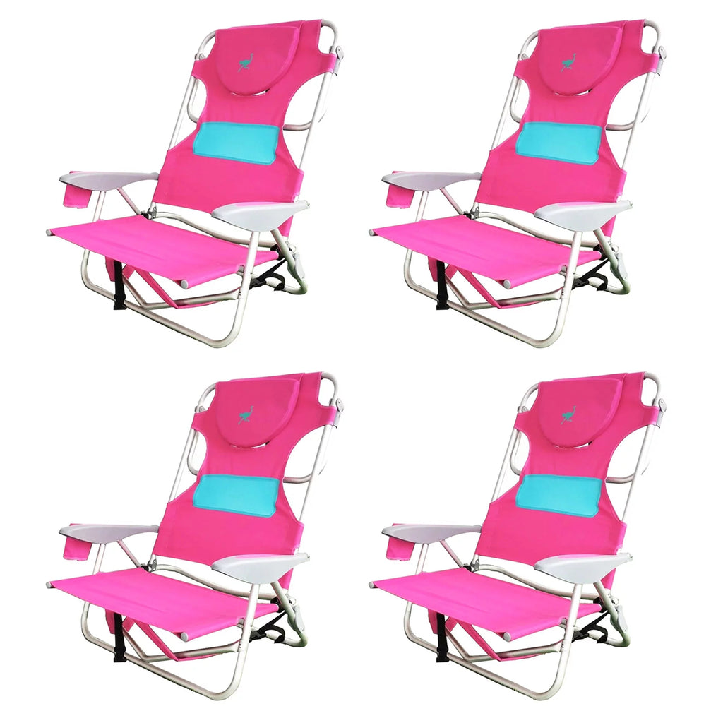 Pink Beach Chair 4 Pack H805055