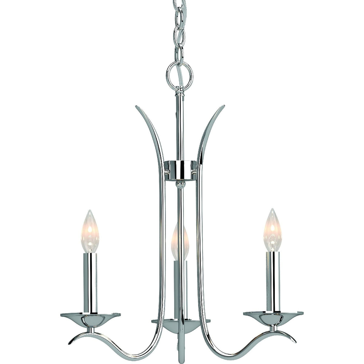 3 Light Candle Chandelier Y458081