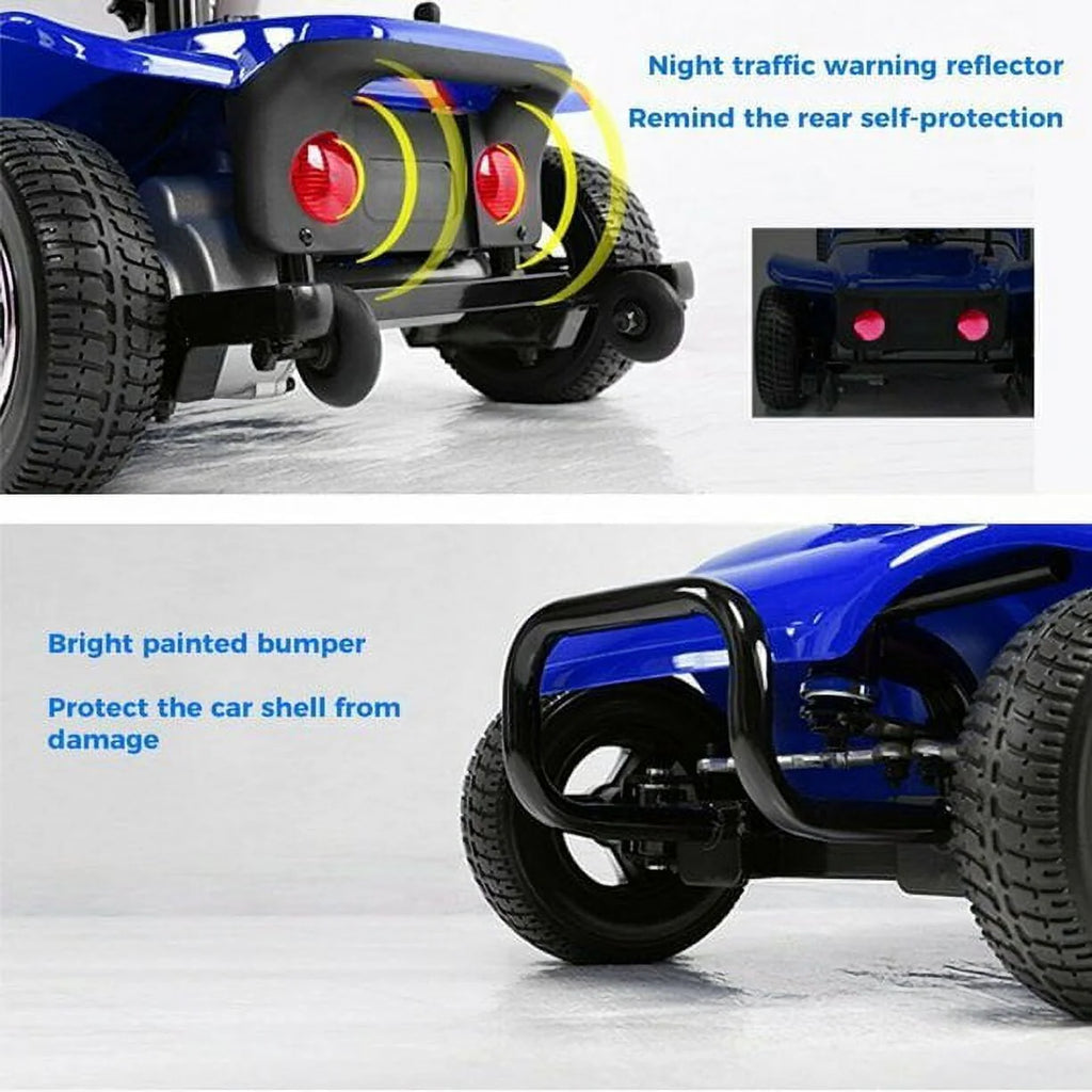 4 Wheel Folding Electric Mobility Scooter R606