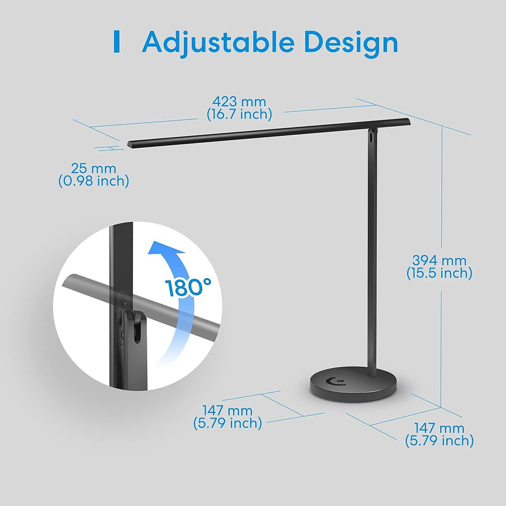 Smart LED Desk Lamp with Tunable White and Remote Control U654