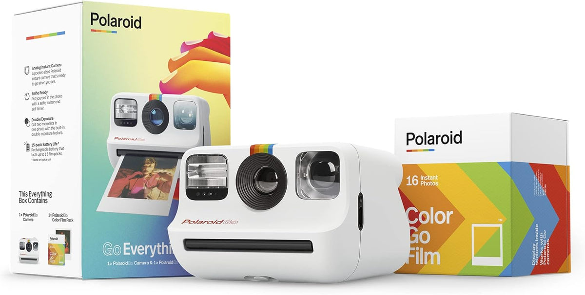Polaroid Go Camera and Instant Film Bundle E681