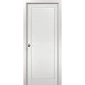 White Pocket Door 36 x 80 with Frames N369622