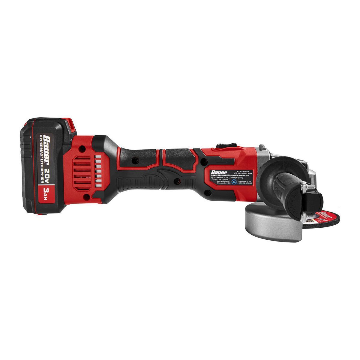 4-1/2 in. Cordless Angle Grinder I62752