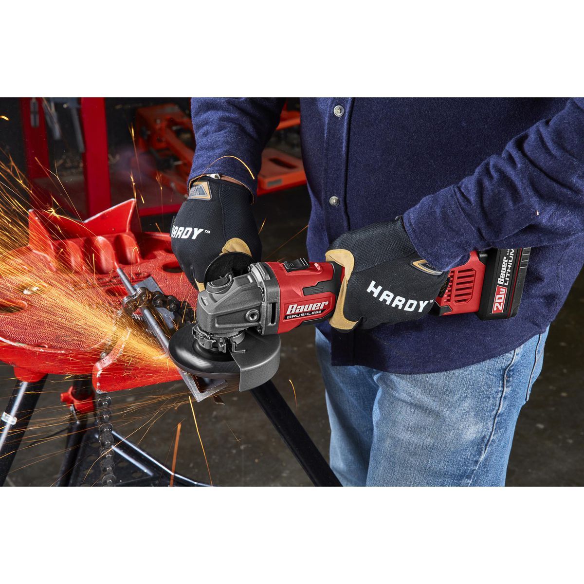 4-1/2 in. Cordless Angle Grinder I62752