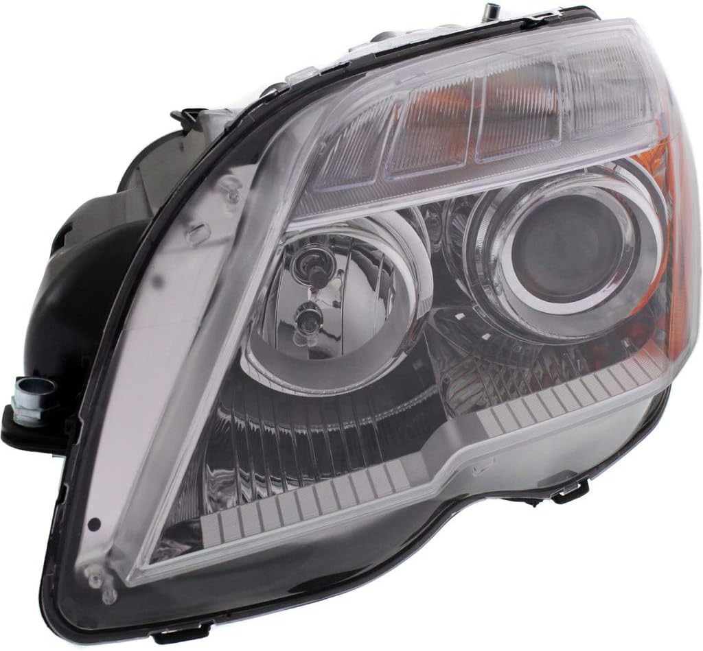 2010 2011 2012 Mercedes-Benz GLK350 Passenger Side Halogen Headlight Assembly with Bulbs K527254