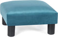 Blue Square Ottoman Footstool L55468