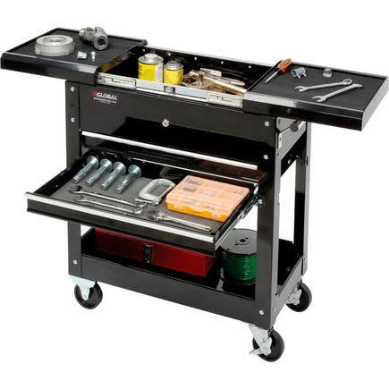 2-Drawer Tool Cart with Sliding Top M6819
