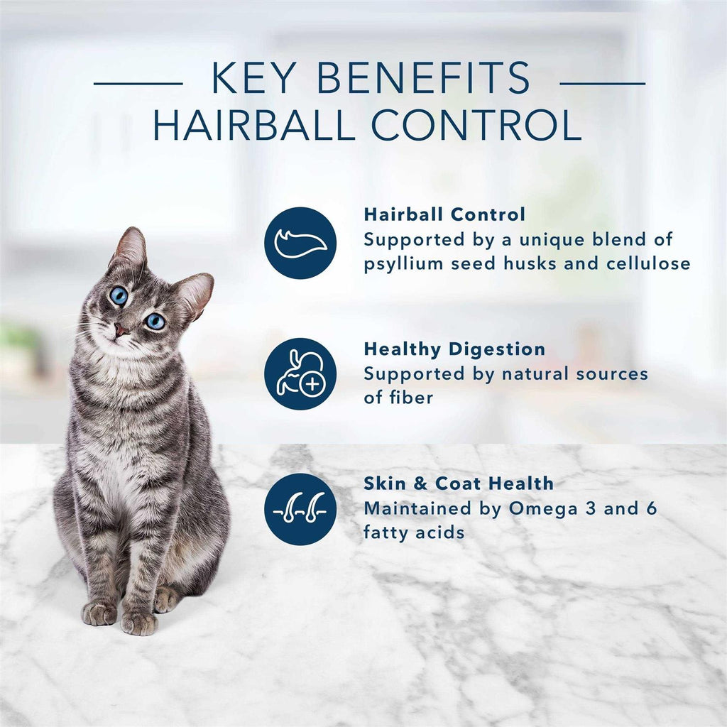 Blue Indoor Hairball Control Adult Dry Cat Food F8406