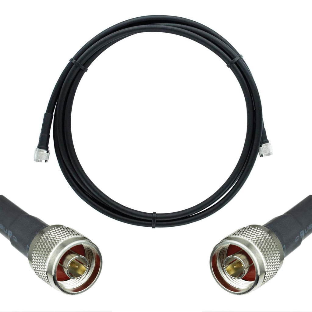 LMR®400 Equivalent Coaxial Cable 30ft SMA Male to SMA Female G660