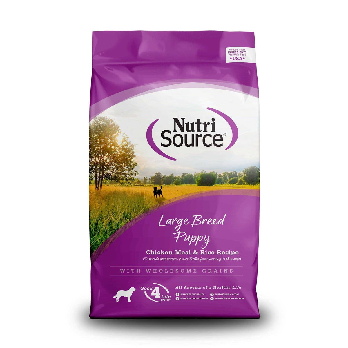 Chicken Rice Large-Breed Puppy Dry Dog Food I898379
