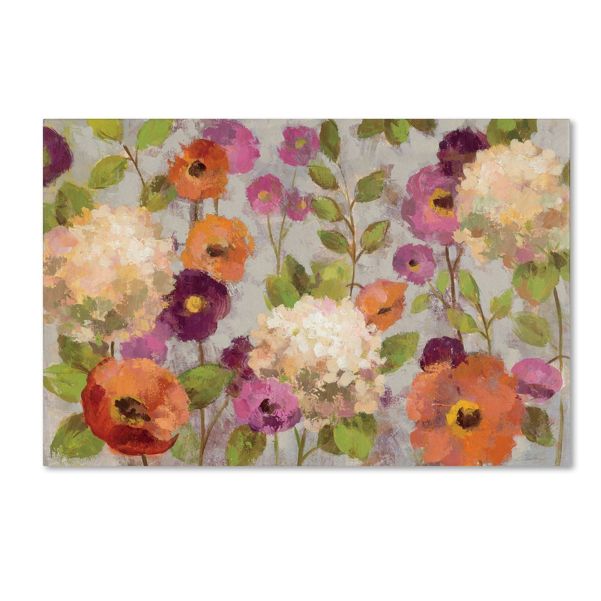 Hydrangeas and Anemones Canvas Art R21707