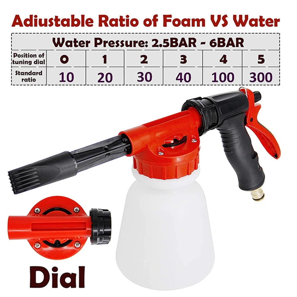 Foam Sprayer Nozzle Kit with 1 Liter Bottle J55978