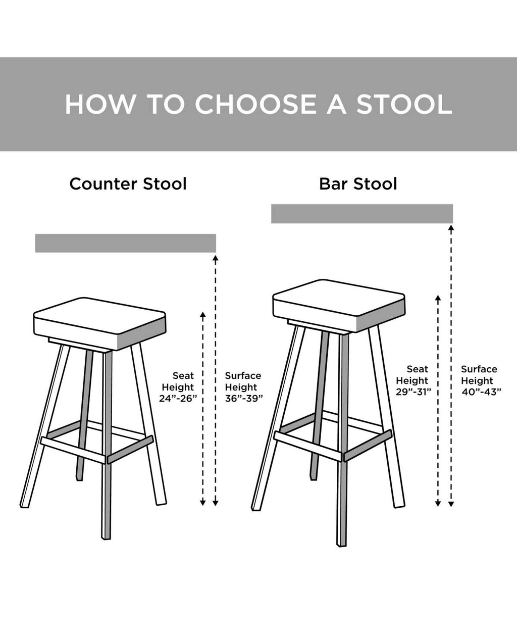 Linen Counter Stool I857125