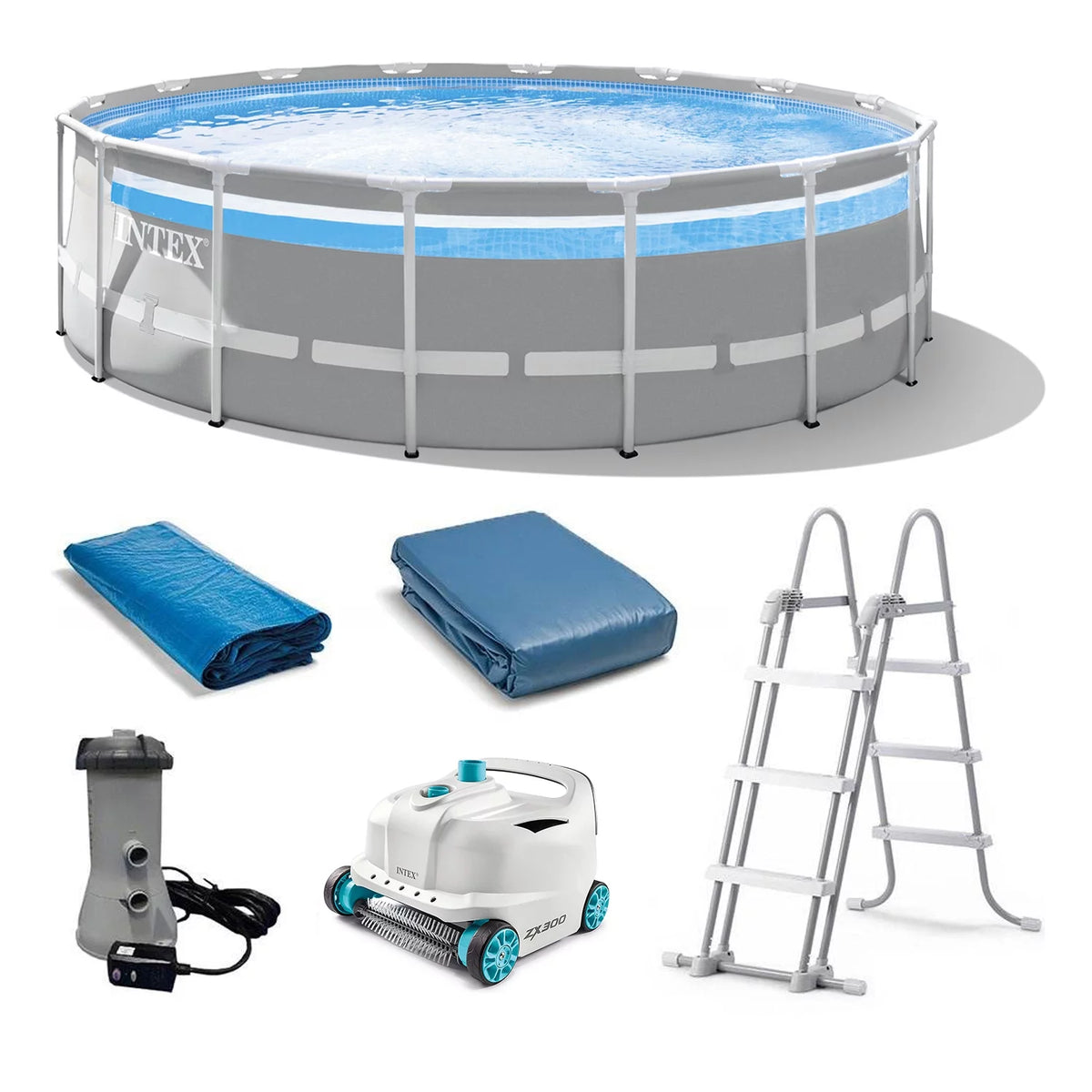 16ft x 48in Above Ground Swimming Pool Set B1991